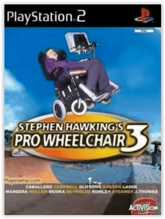 Varför gillade skateboard-legenden Tony Hawk att besöka Stephen Hawking?
Han hade så många coola ramper. Tillsammans utvecklade de Stephen Hawking Pro Skater3 eller Pro Wheelchair 3 eller vad det nu hette.
